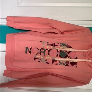 Large north face hoodie